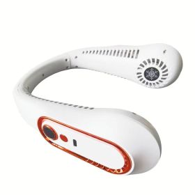 Portable 5 Speed USB Rechargeable Neck Fan Turbo Quiet Personal Bladeless Cooler Fan (US Logistics For USPS/DHL/Fedex/UPS. No designated logistic (Option: Default Title)