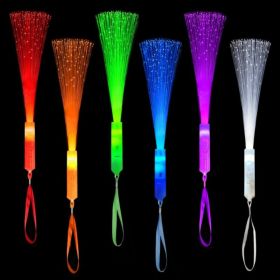 Halloween Glow Fiber Optic Lights Bulk-24 Pcs,Light Up Party Favors For Kid (Option: Multi)
